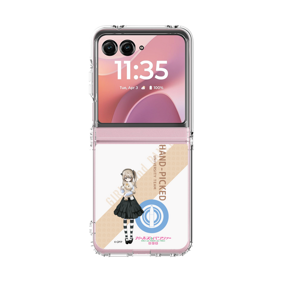 クリアケース［ ガールズ＆パンツァー - 島田 愛里寿 - 丸フォント ］