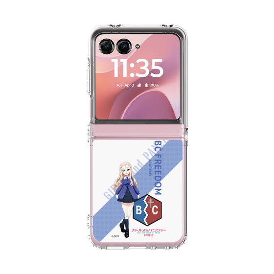 クリアケース［ ガールズ＆パンツァー - マリー - 丸フォント ］