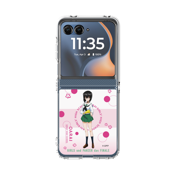 クリアケース［ ガールズ＆パンツァー - 河嶋 桃 - かわいい ］