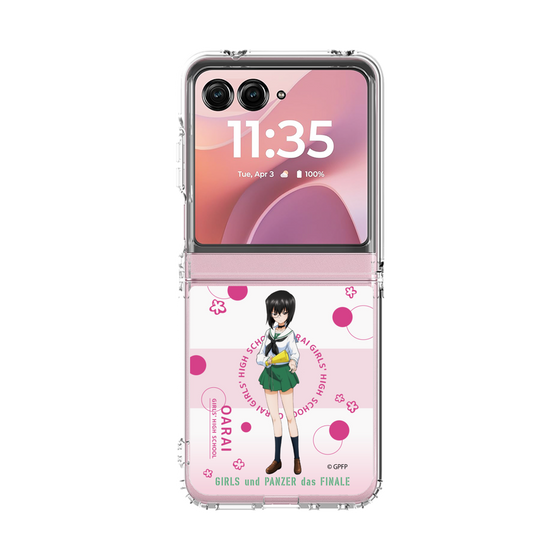 クリアケース［ ガールズ＆パンツァー - 河嶋 桃 - かわいい ］