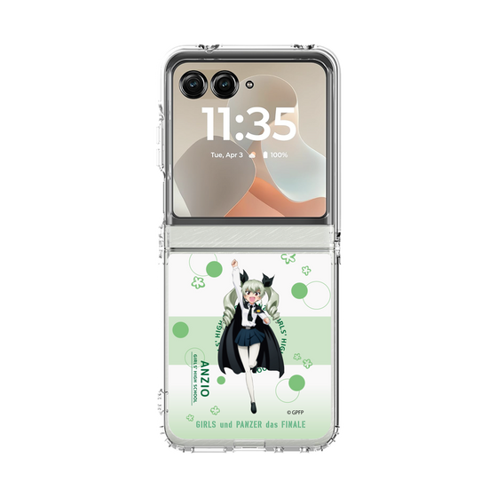 クリアケース［ ガールズ＆パンツァー - アンチョビ - かわいい ］