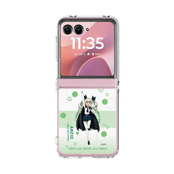 クリアケース［ ガールズ＆パンツァー - アンチョビ - かわいい ］