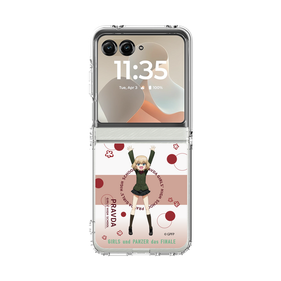 クリアケース［ ガールズ＆パンツァー - カチューシャ - かわいい ］