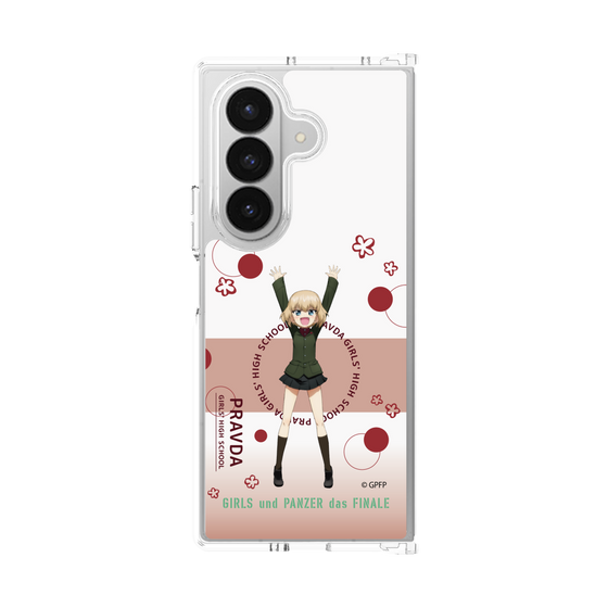 クリアケース［ ガールズ＆パンツァー - カチューシャ - かわいい ］