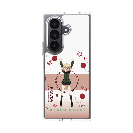 クリアケース［ ガールズ＆パンツァー - カチューシャ - かわいい ］