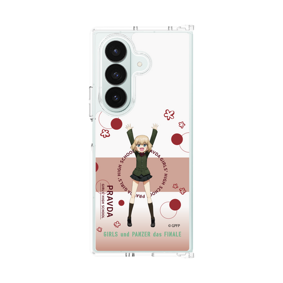 クリアケース［ ガールズ＆パンツァー - カチューシャ - かわいい ］
