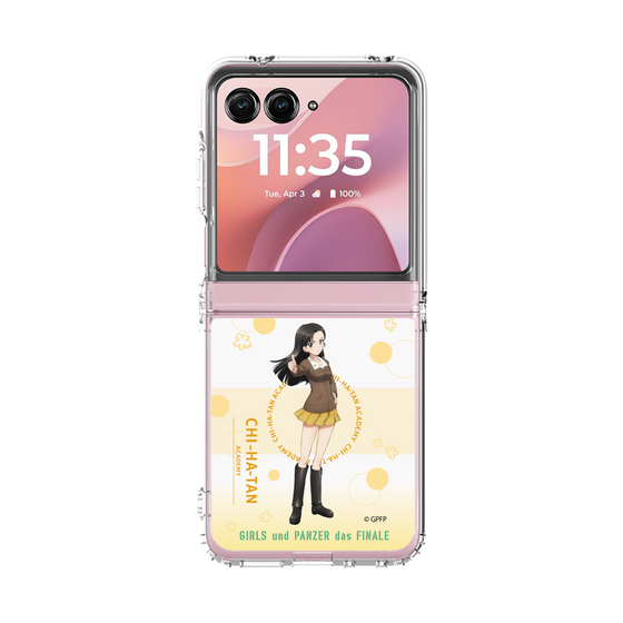 クリアケース［ ガールズ＆パンツァー - 西 絹代 - かわいい ］