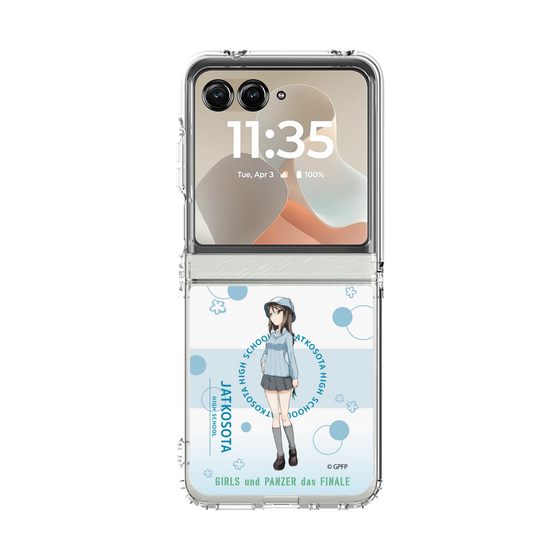 クリアケース［ ガールズ＆パンツァー - ミカ - かわいい ］