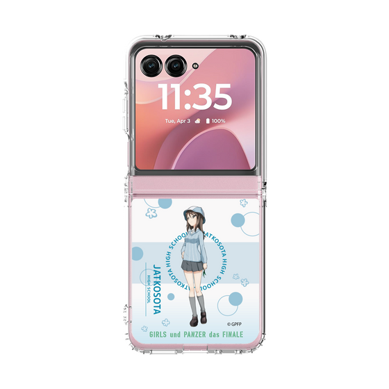クリアケース［ ガールズ＆パンツァー - ミカ - かわいい ］