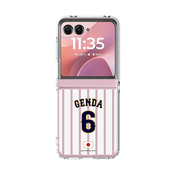 クリアケース［ 侍ジャパン - ホーム #6 GENDA ］
