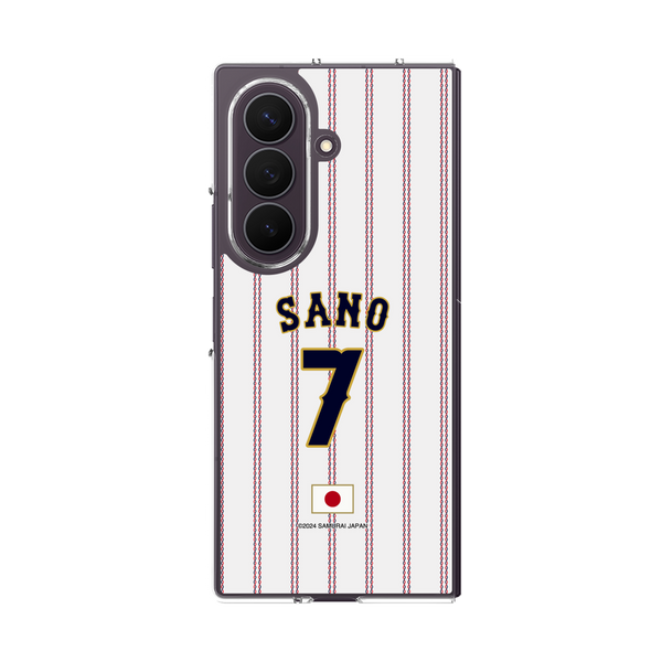 クリアケース for Samsung Galaxy Z Fold8 Ultra［ 侍ジャパン