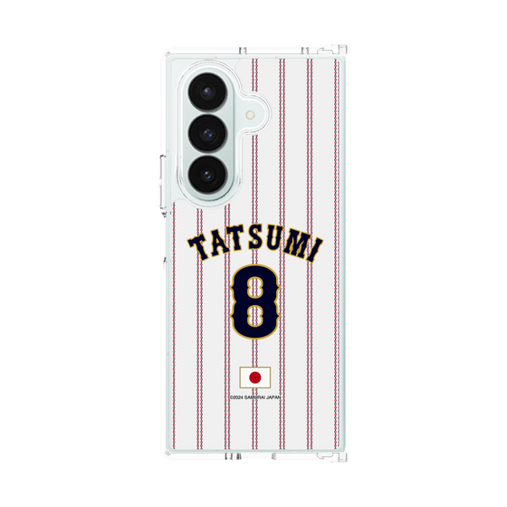 クリアケース［ 侍ジャパン - ホーム #8 TATSUMI ］