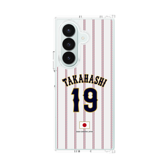 クリアケース［ 侍ジャパン - ホーム #19 TAKAHASHI ］