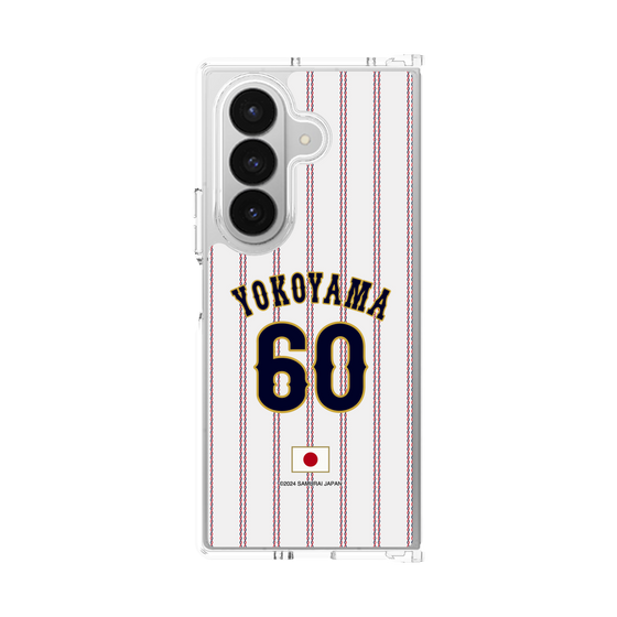 クリアケース［ 侍ジャパン - ホーム #60 YOKOYAMA ］