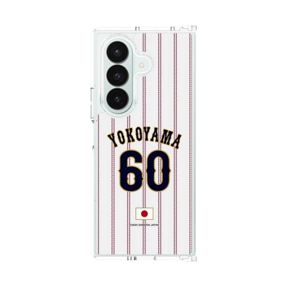クリアケース［ 侍ジャパン - ホーム #60 YOKOYAMA ］