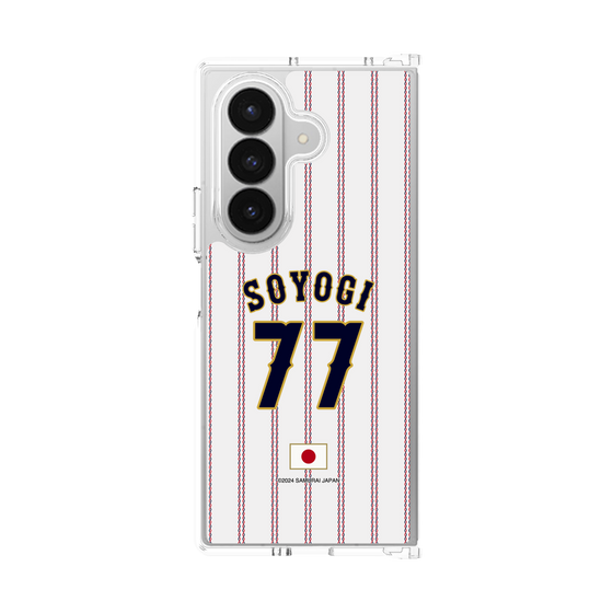 クリアケース［ 侍ジャパン - ホーム #77 SOYOGI ］