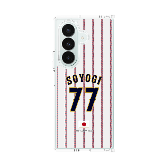クリアケース［ 侍ジャパン - ホーム #77 SOYOGI ］