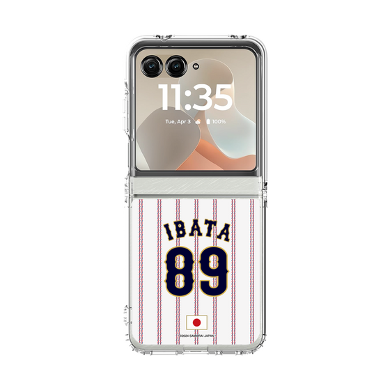 クリアケース［ 侍ジャパン - ホーム #89 IBATA ］