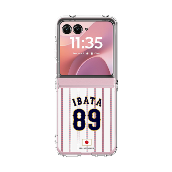 クリアケース［ 侍ジャパン - ホーム #89 IBATA ］