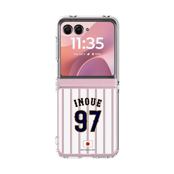 クリアケース［ 侍ジャパン - ホーム #97 INOUE ］
