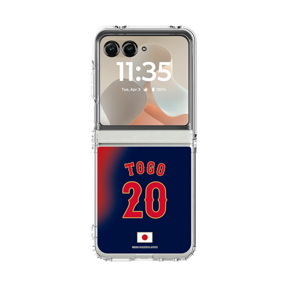 クリアケース［ 侍ジャパン - ビジター #20 TOGO ］