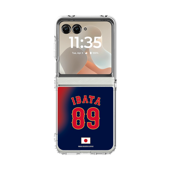 クリアケース［ 侍ジャパン - ビジター #89 IBATA ］
