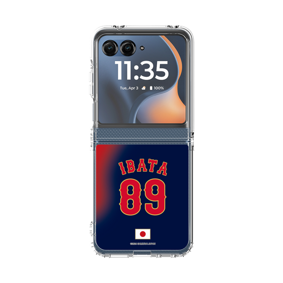 クリアケース［ 侍ジャパン - ビジター #89 IBATA ］