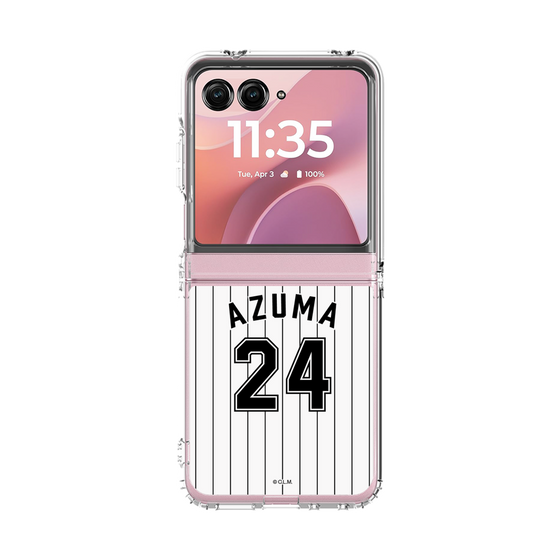 クリアケース［ 千葉ロッテマリーンズ - #24 AZUMA ］