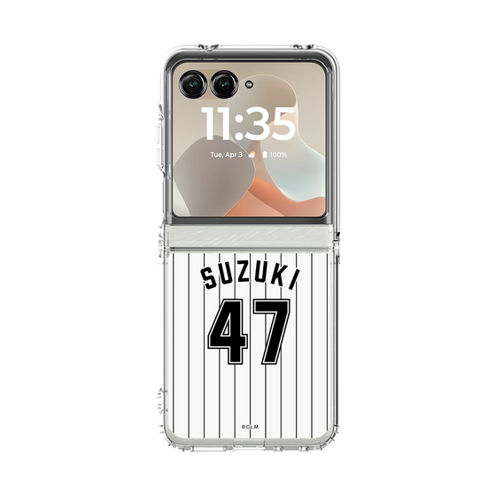 クリアケース［ 千葉ロッテマリーンズ - #47 SUZUKI ］