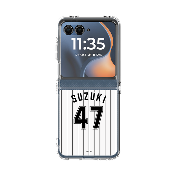 クリアケース［ 千葉ロッテマリーンズ - #47 SUZUKI ］