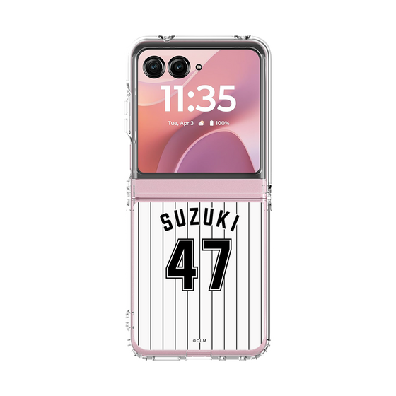 クリアケース［ 千葉ロッテマリーンズ - #47 SUZUKI ］