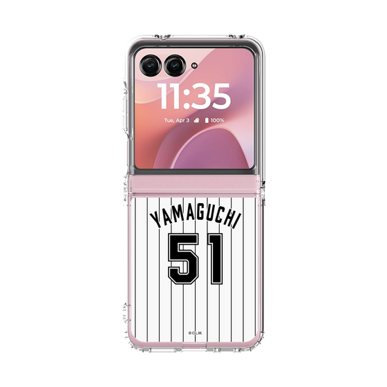 クリアケース［ 千葉ロッテマリーンズ - #51 YAMAGUCHI ］