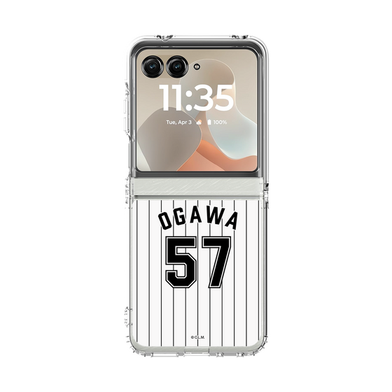 クリアケース［ 千葉ロッテマリーンズ - #57 OGAWA ］