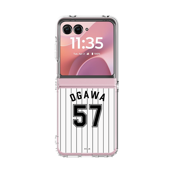クリアケース［ 千葉ロッテマリーンズ - #57 OGAWA ］