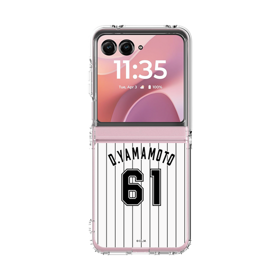 クリアケース［ 千葉ロッテマリーンズ - #61 O.YAMAMOTO ］