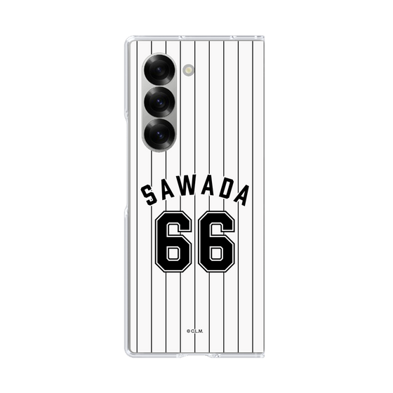 クリアケース［ 千葉ロッテマリーンズ - #66 SAWADA ］