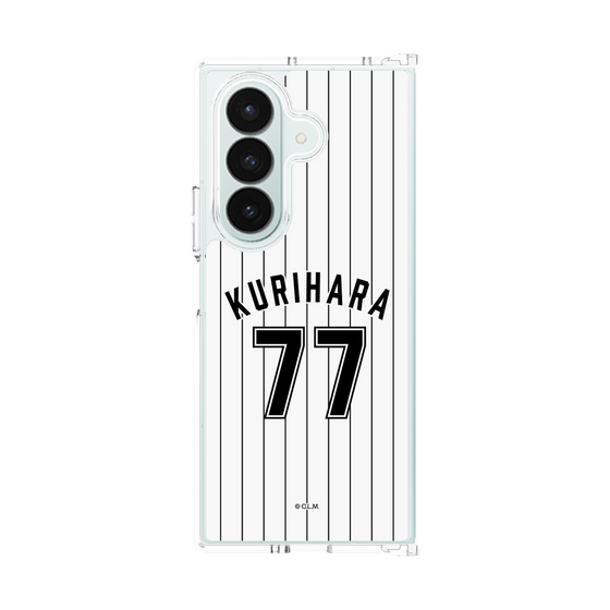 クリアケース［ 千葉ロッテマリーンズ - #77 KURIHARA ］