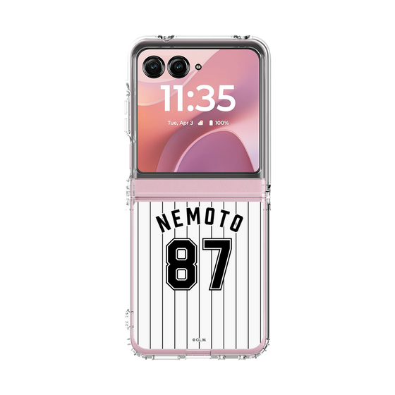 クリアケース［ 千葉ロッテマリーンズ - #87 NEMOTO ］