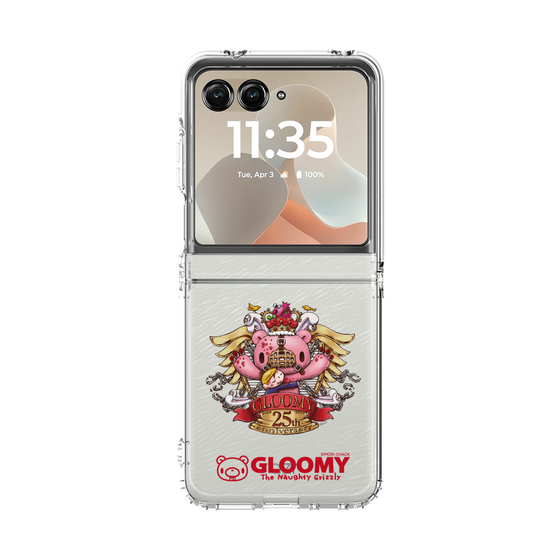 クリアケース［ グルーミー - 25周年エンブレム ］