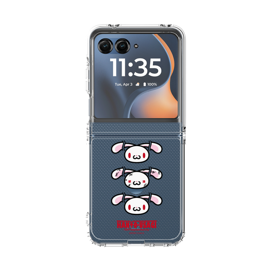 クリアケース［ 汎用うさぎ - フェイス ］