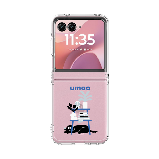 クリアケース［ umao - 黒いぬ ］