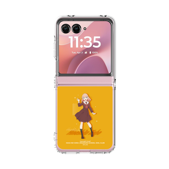 クリアケース［ ラブライブ！蓮ノ空女学院スクールアイドルクラブ - 日野下 花帆 ］