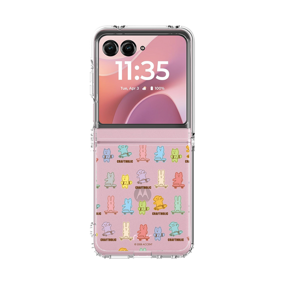 クリアケース［ CRAFTHOLIC - Skateboard ］