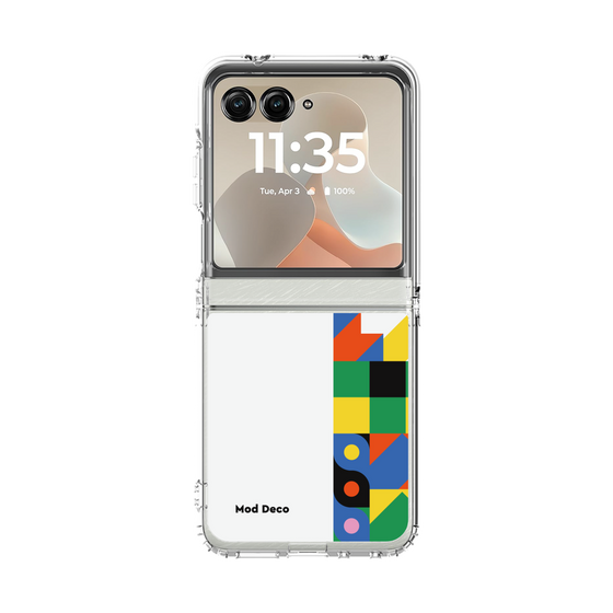 クリアケース［ Mod Deco - オリジナル - 幾何学模様/B ］