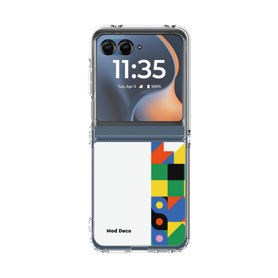 クリアケース［ Mod Deco - オリジナル - 幾何学模様/B ］