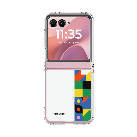 クリアケース［ Mod Deco - オリジナル - 幾何学模様/B ］