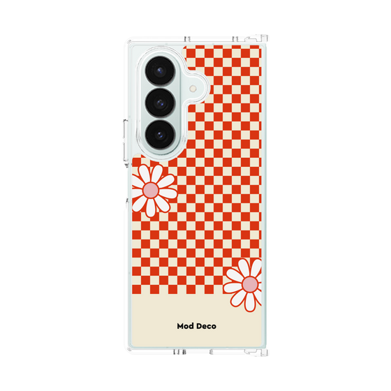 クリアケース［ Mod Deco - オリジナル - レトロフラワー ］