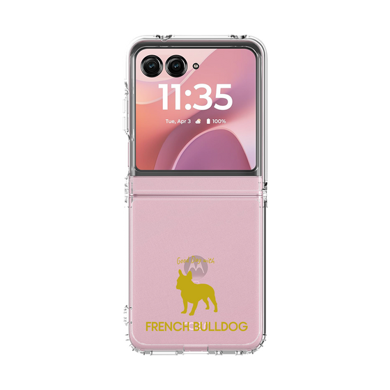 クリアケース［ &UCHINOCO - フレンチ・ブルドッグ ］