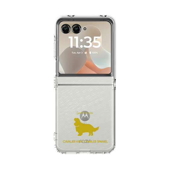 クリアケース［ &UCHINOCO - キャバリア・キング・チャールズ・スパニエル ］