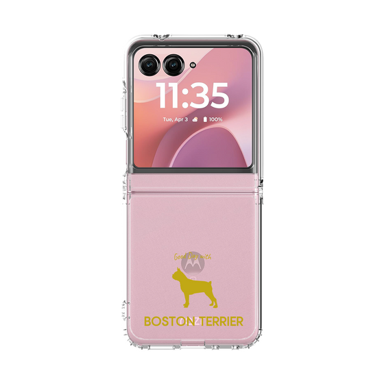 クリアケース［ &UCHINOCO - ボストン・テリア ］